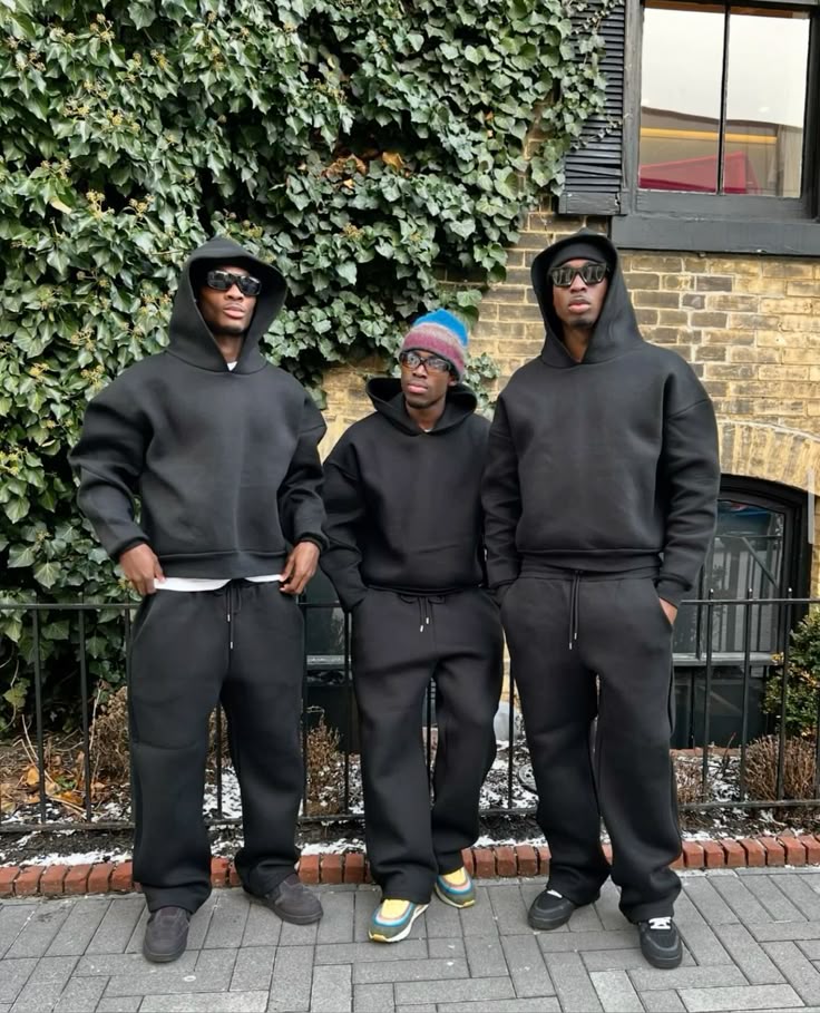 HOODINY- Tracksuit Obsidian Black