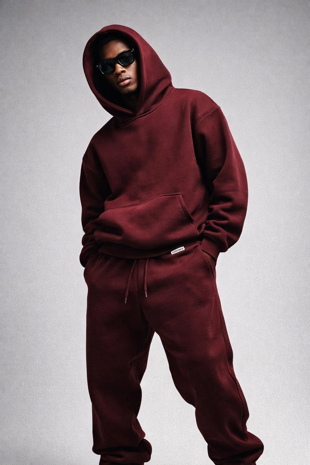 HOODINY- Tracksuit Ruby Red